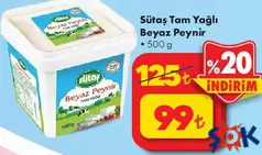 SÜTAŞ TAM YAĞLI BEYAZ PEYNİR 500 G SÜTAŞ TAM YAĞLI BEYAZ PEYNİR 500 G